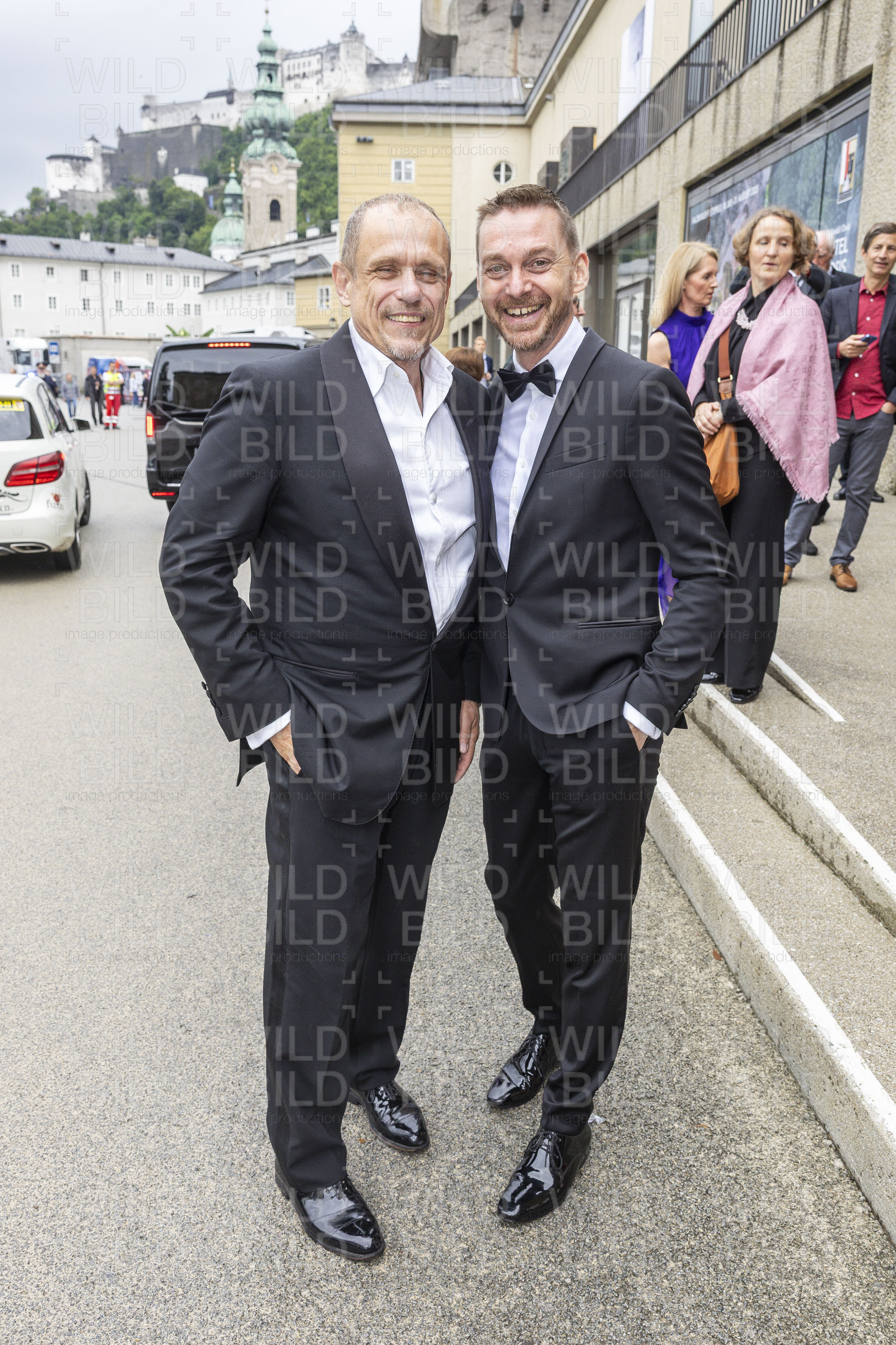 Premiere Giulio Cesare in Egitto, Opernauffahrt im Haus für Moz